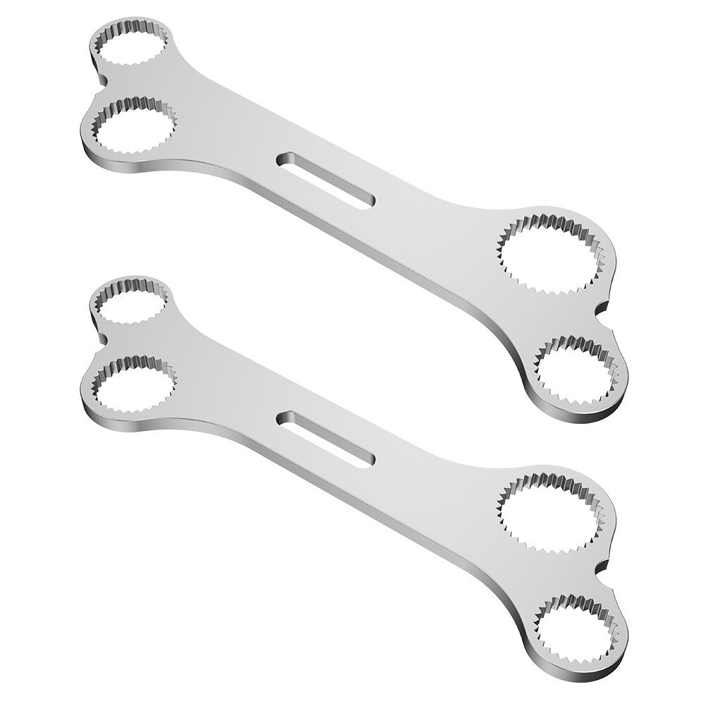 2X Parse Wrench Multitool Spanner For Leatherman Disassembly Tool – Bone Design