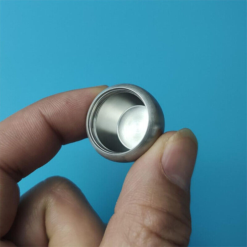 Mini Waterproof Box Portable Stainless Steel Portable Pill Box Survival EDC Tool