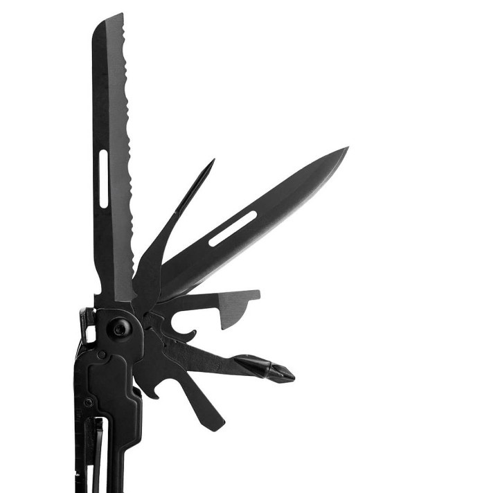 NEW SOG POWER ACCESS DELUXE (BLACK) MULTITOOL (WITHOUT BIT SET)