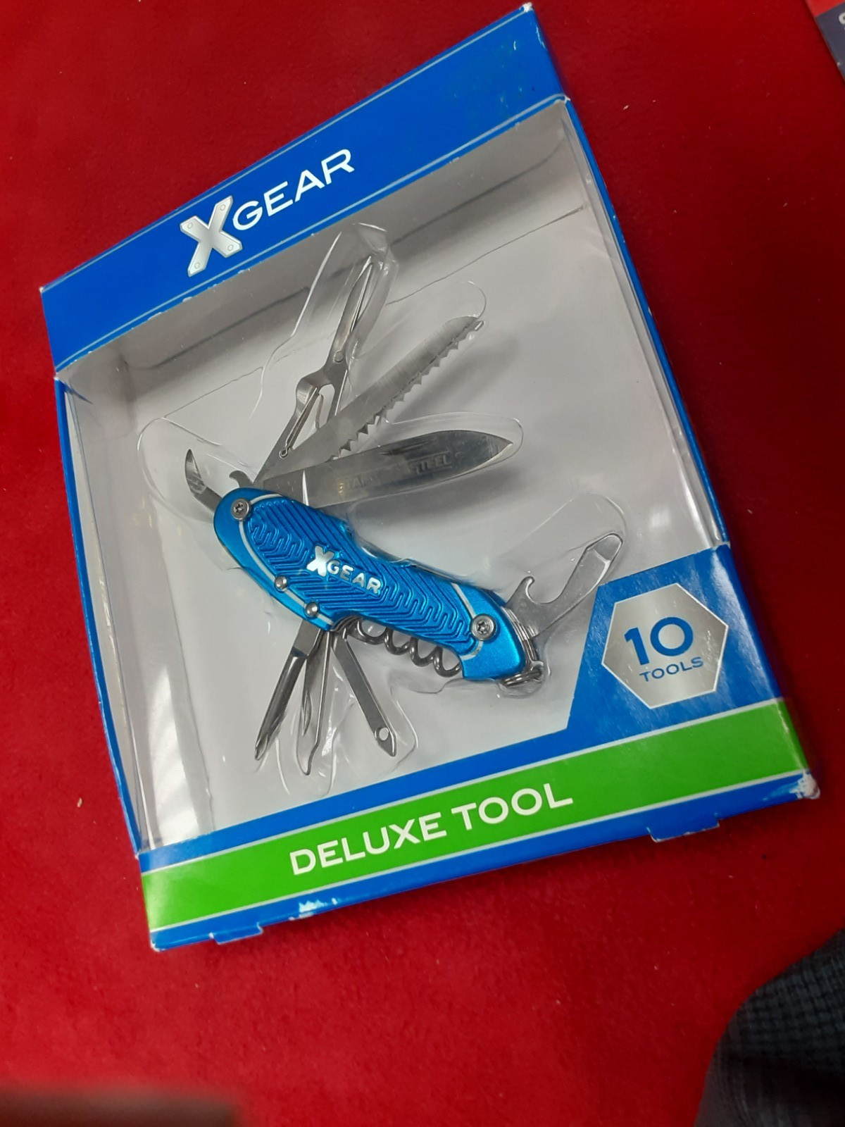 Lot of 2 NEW XGear Multi Tool Pocket Knife Saw & Sea Striker Needle Nose Pliers