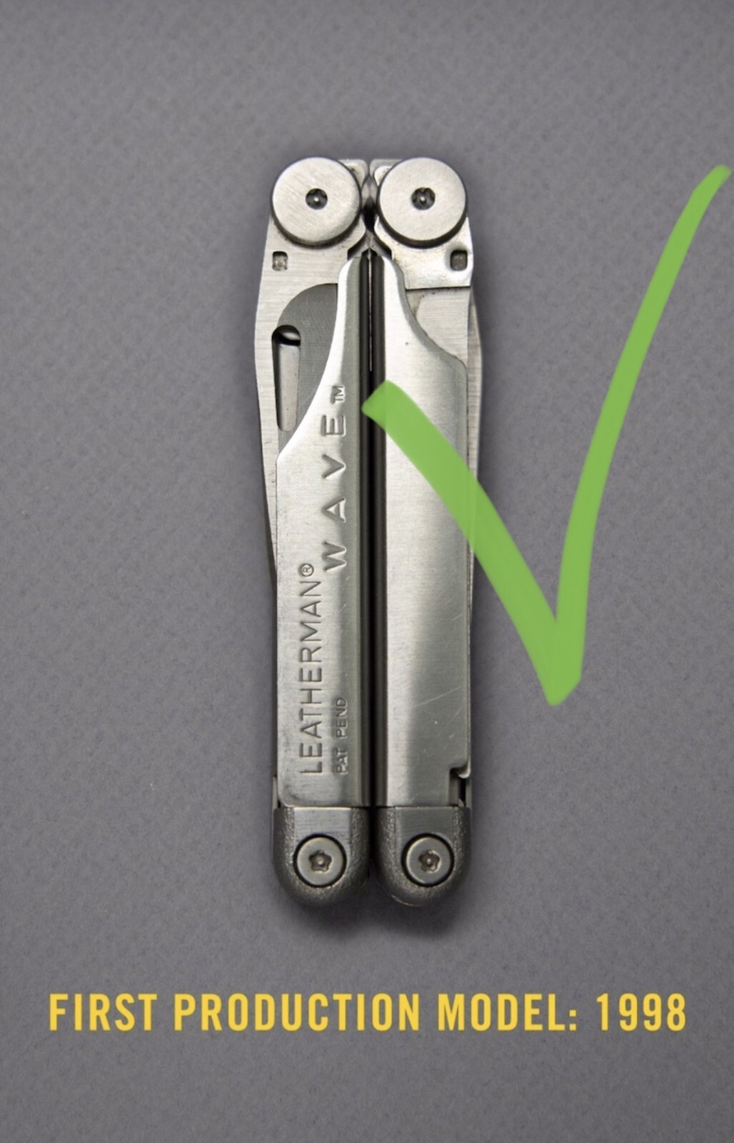 Leatherman Original Wave/1st generation Parts Replacement: serrated Knife/Blade
