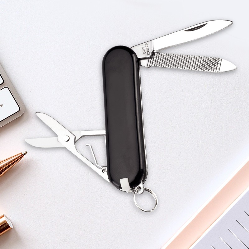 2PCS Multi-Use Army Knife Pocket Knife Mini Folding Knife Camping Survival Tools