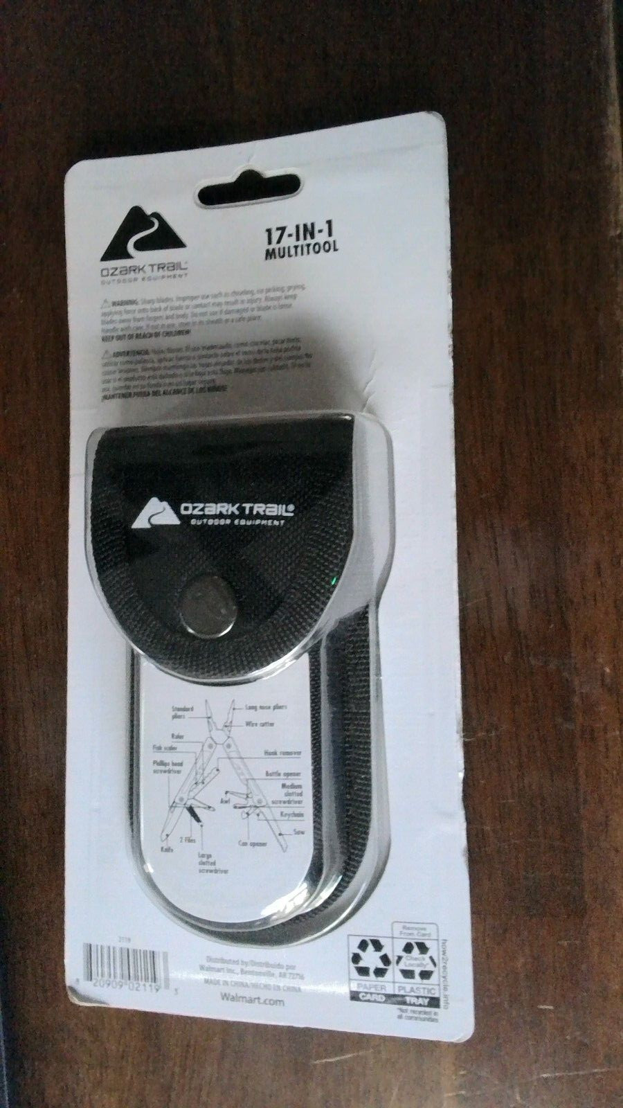 Ozark Trail 2119 17 in 1 Multitool