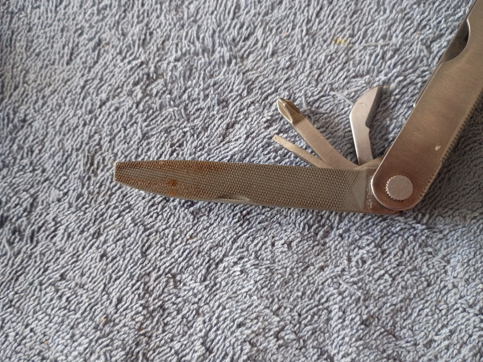Vintage Leatherman Multi-Tool. Portland, Oregon. Original Leather Case