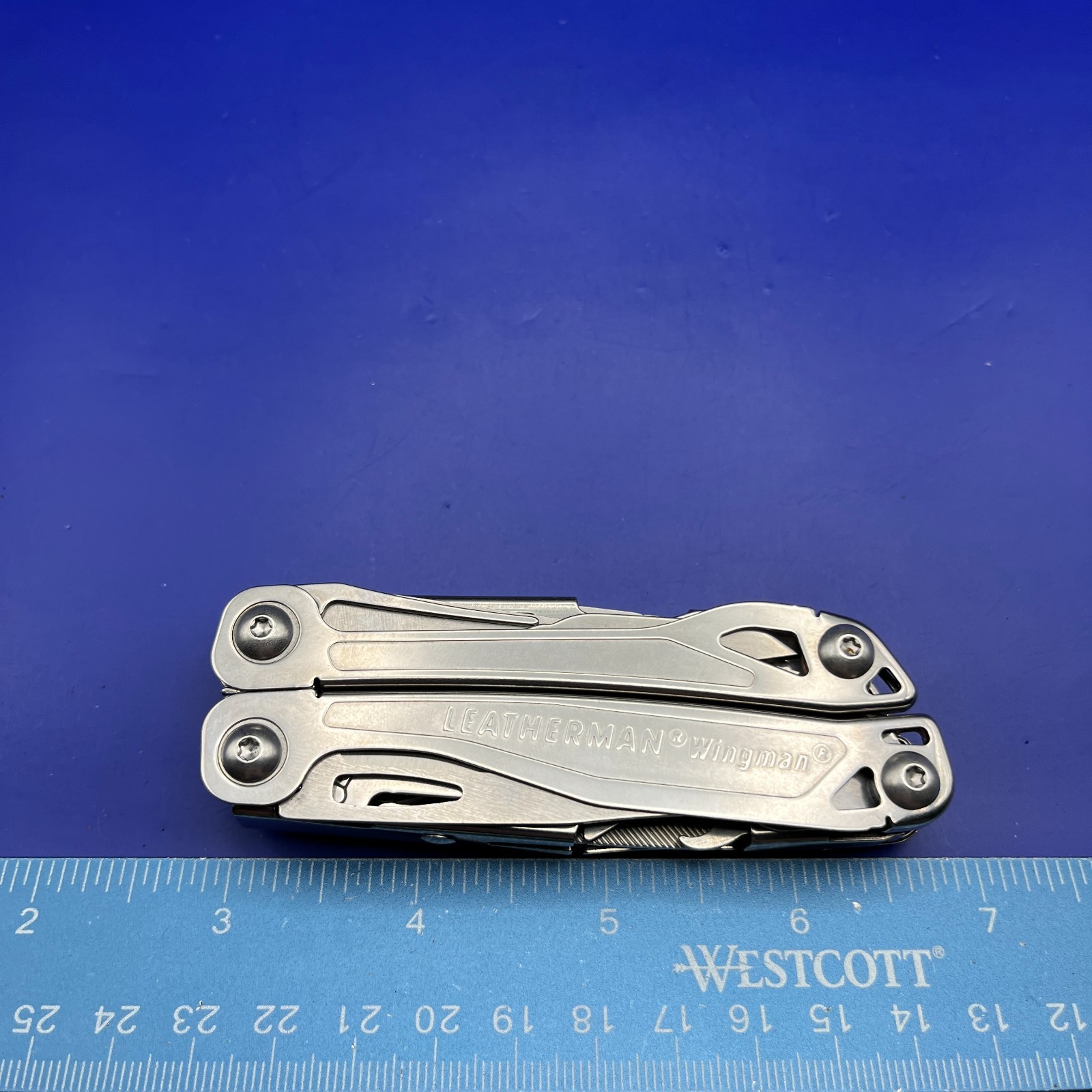 Leatherman Stainless Steel Wingman Multi Tool Scissors Knife Plier