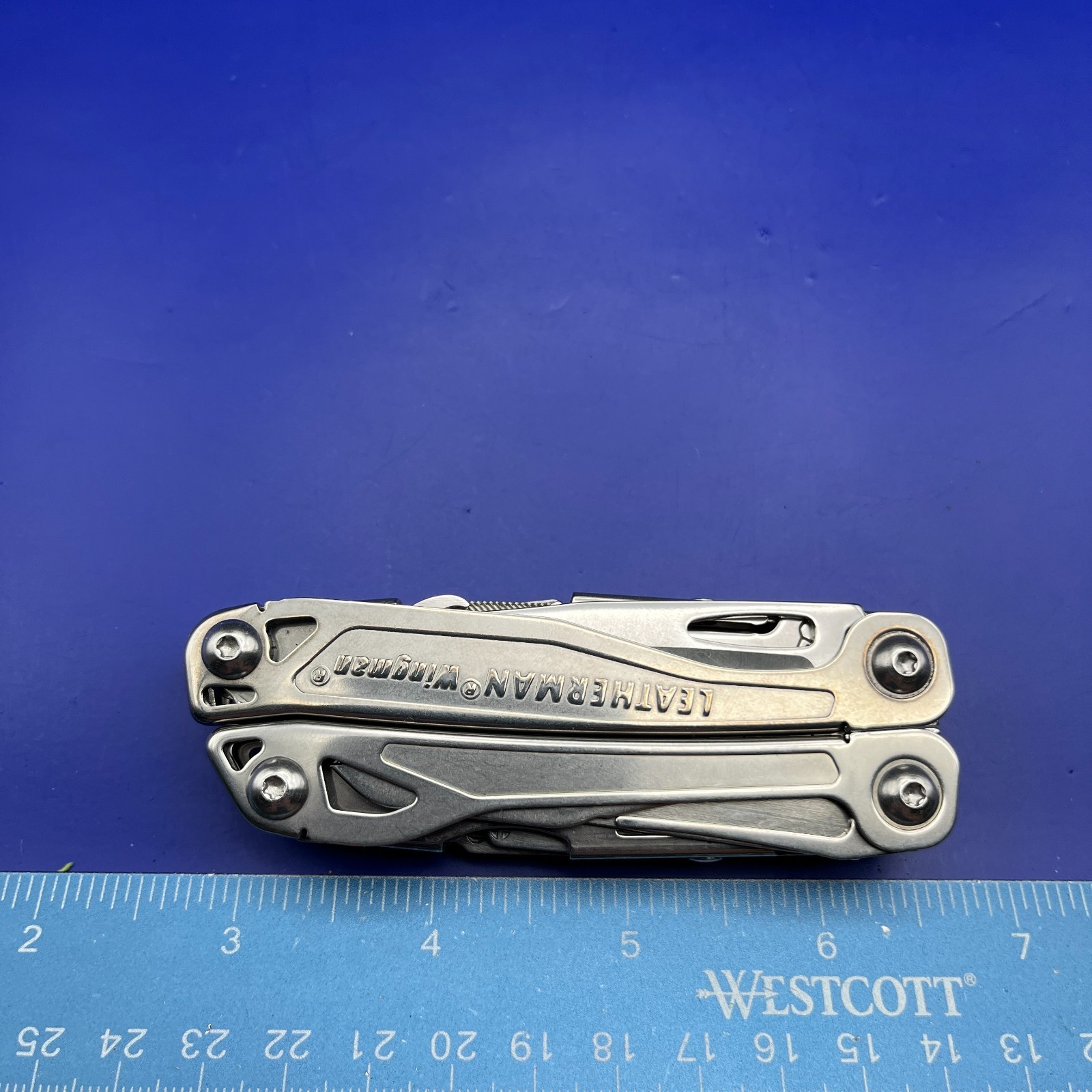 Leatherman Stainless Steel Wingman Multi Tool Scissors Knife Plier