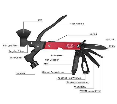 14 in one NEW Camping Tool Accessories Survival Gifts for Men Women Dad Husband