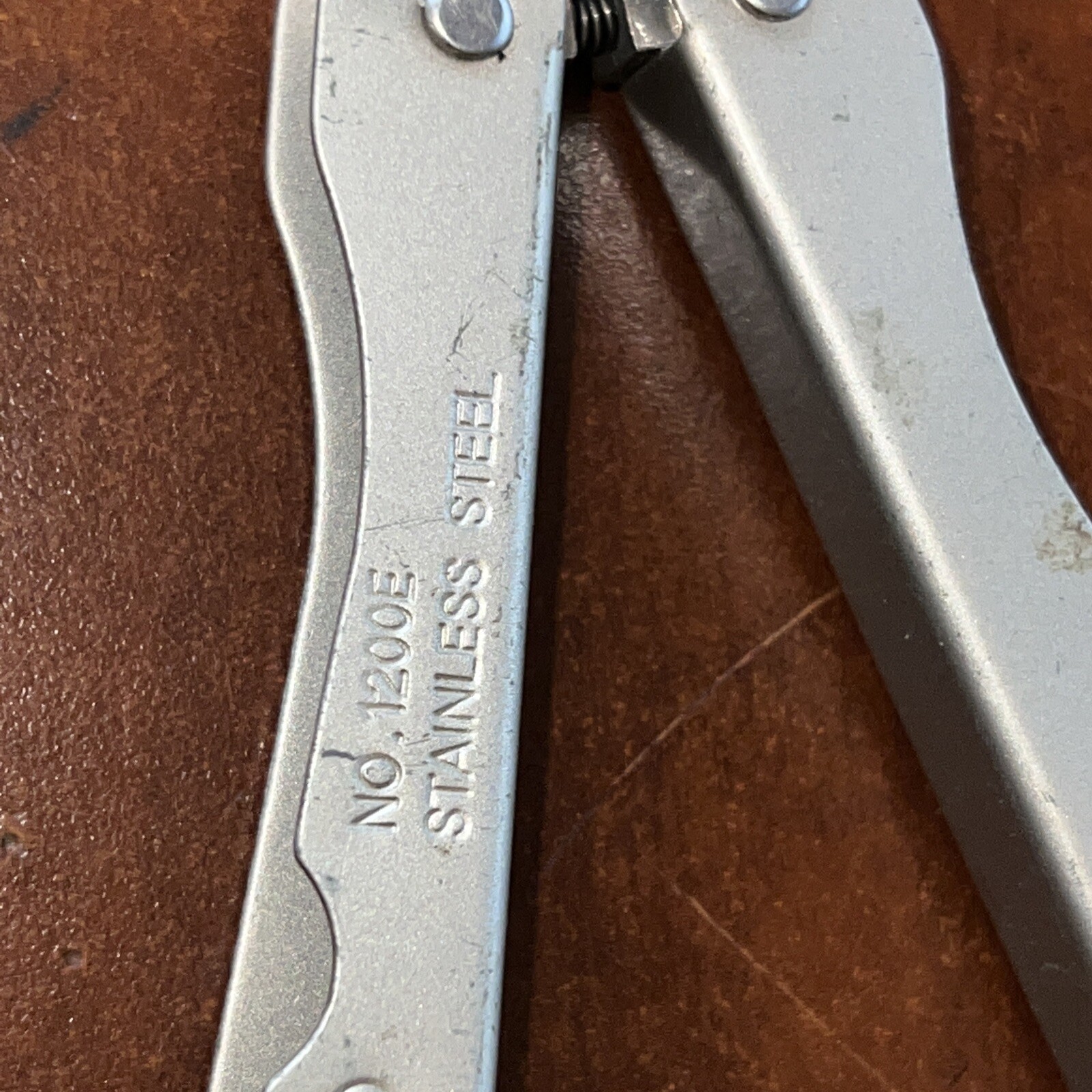 Vintage Sheffield No.1200E Folding Multi-Tool – Pliers, Knife, Screwdrivers