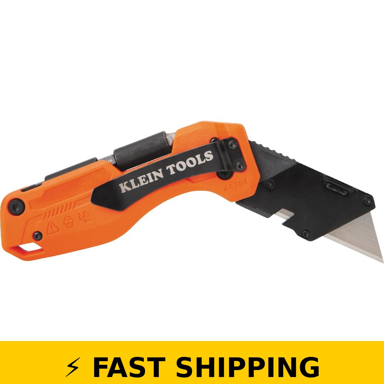 Klein Tools Folding Utility Knife with Impact Driver, Compact Design