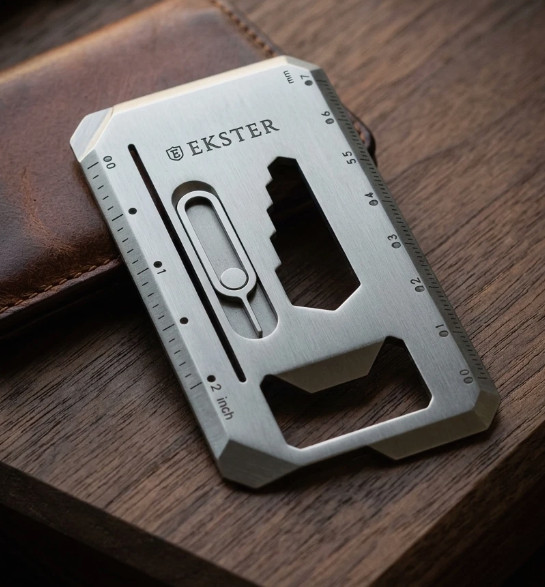 Brand New Ekster Wallet Tool Card 8 IN 1 – 304 STAINLESS STEEL