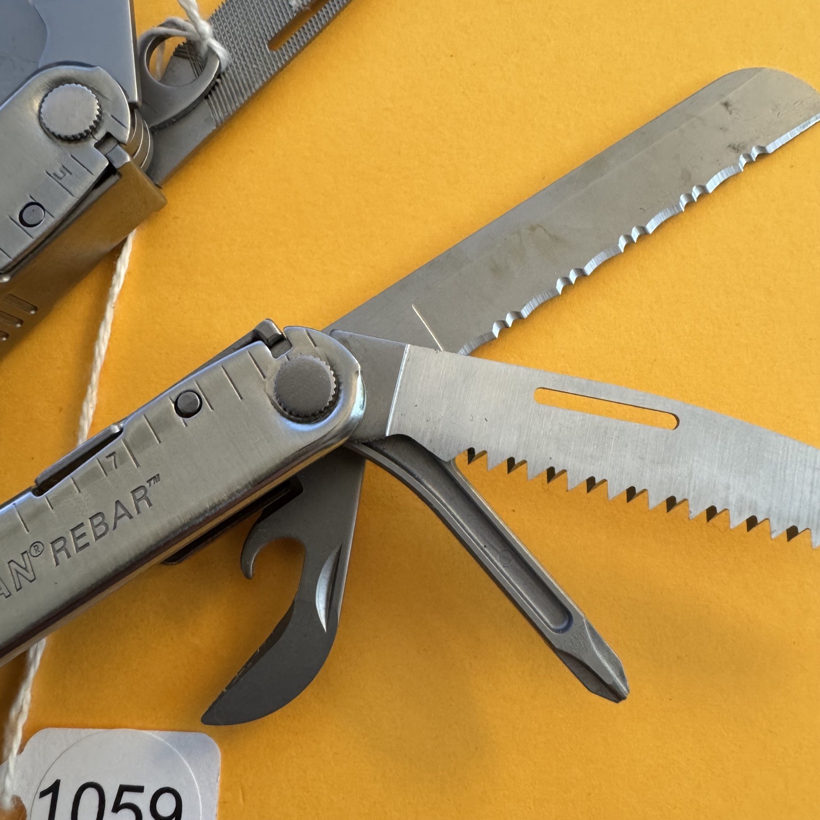 Leatherman Rebar Plier Multi-Tool Pocket Knife Nylon Sheath Stainless EDC #1059