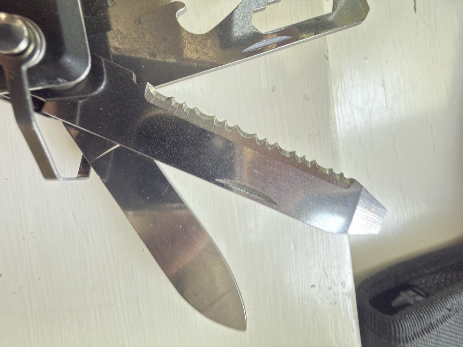 Craftsman Folding Hammer Multitool, Pliers, Knives, Saws, Compact W/case