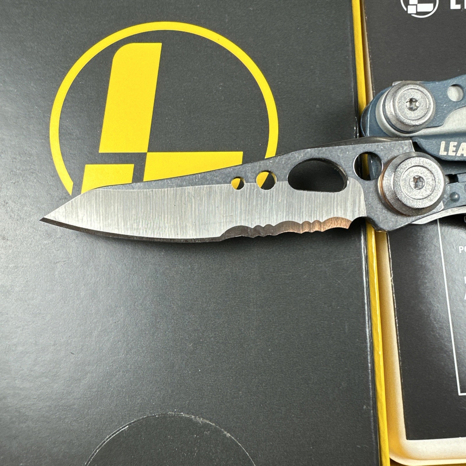Retired New In Box Denim Blue Leatherman Skeletool. Collect. (Not From China)