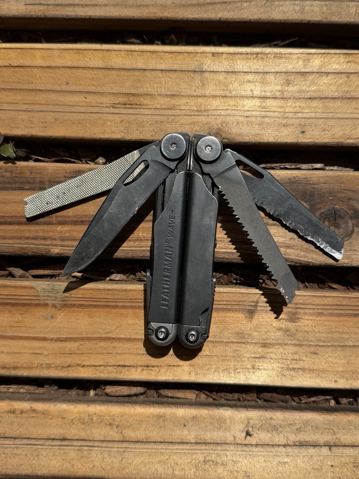 Leatherman Wave Plus Black Oxide Multi-Tool with Nylon Sheath