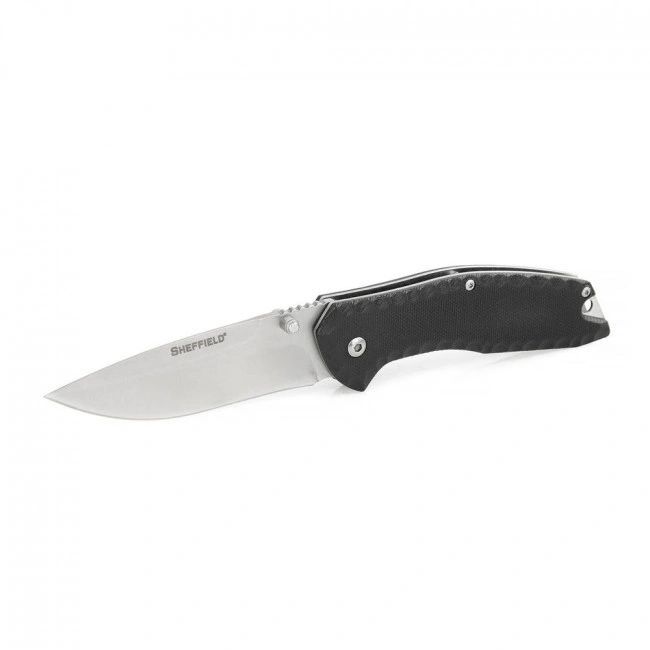 Sheffield 12166 Cruiser Shiloh 3.5″ Drop Point Assisted Opening Knife Lifetime