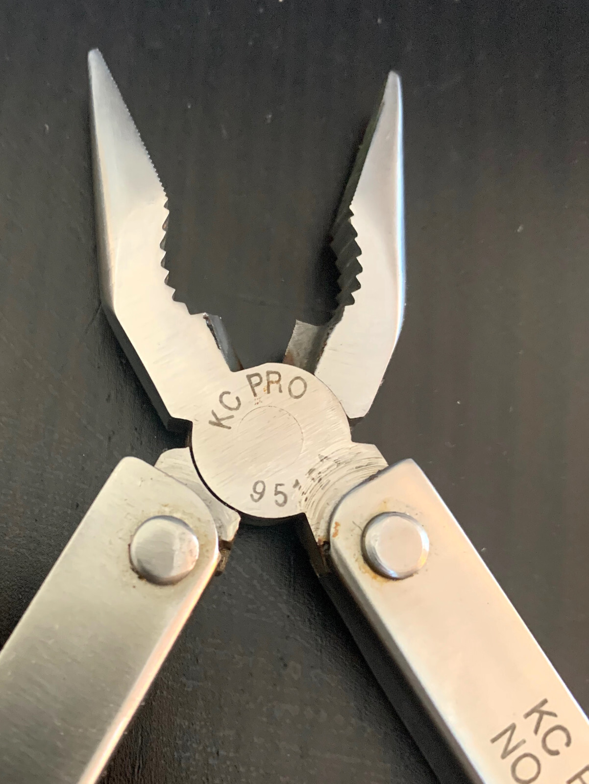 Vintage KC Professional No. 95121 Stainless Steel Multi Tool With Sheath