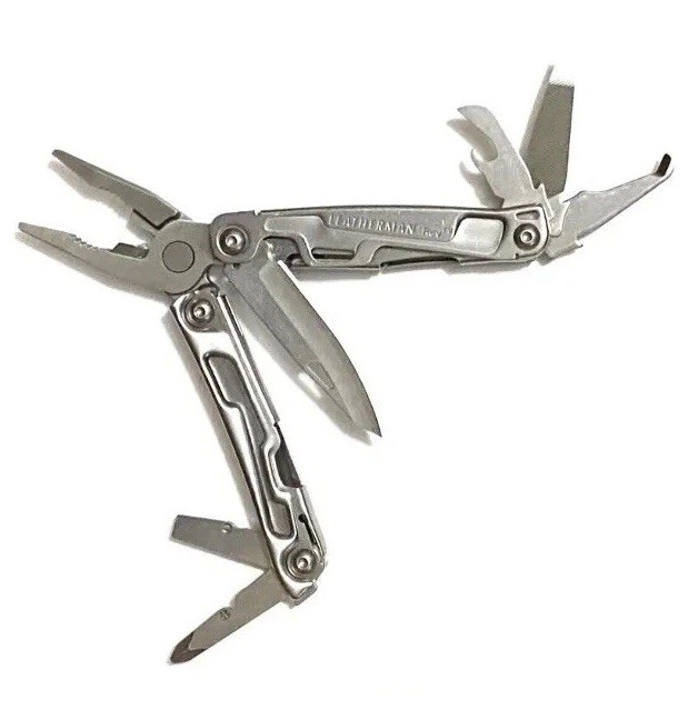 Leatherman REV 14 Tools Multi-Tool – Stainless Steel with Nylon Sheath Excellent