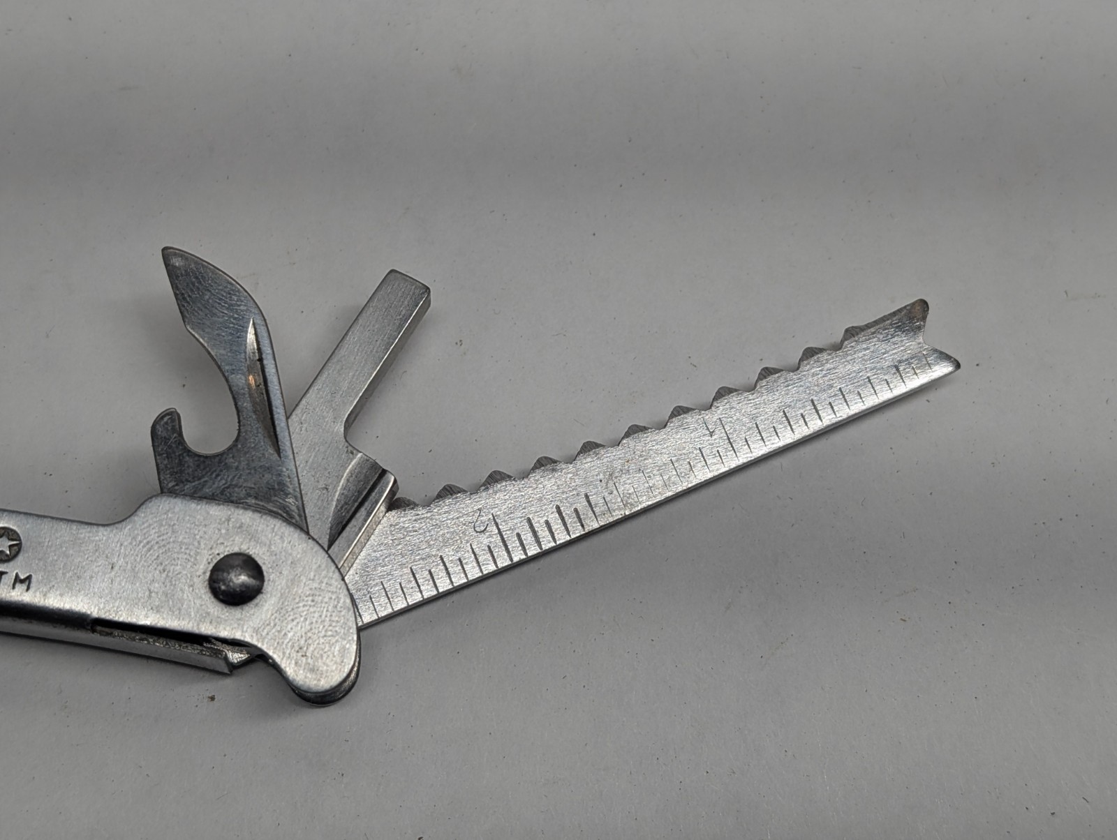 Vintage American Camper Multi Tool Folding Pocket Knife Set Stainless Steel