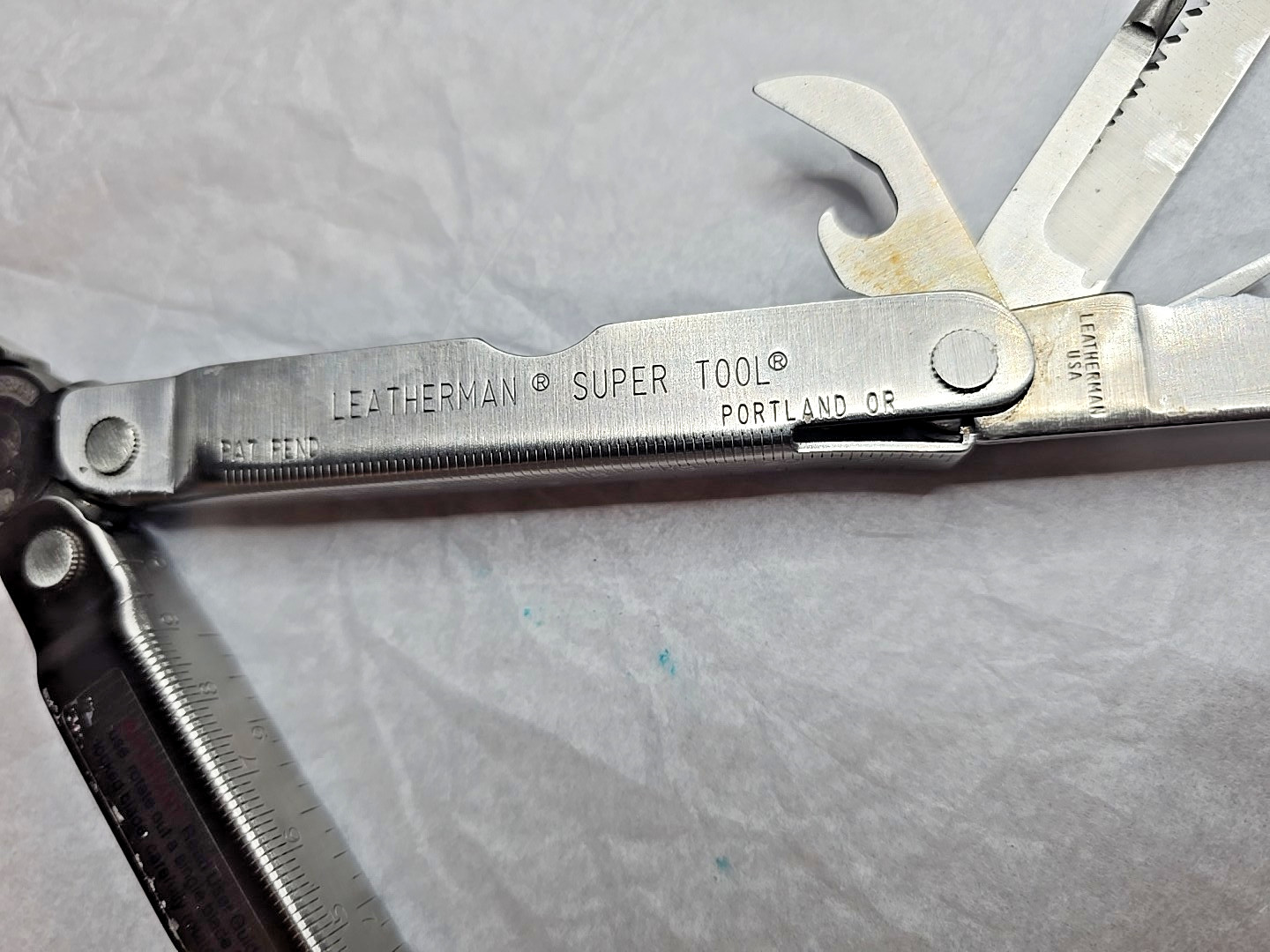 Original Leatherman Super Tool Multi-Tool Knife Pliers Other Tool W/Sheath