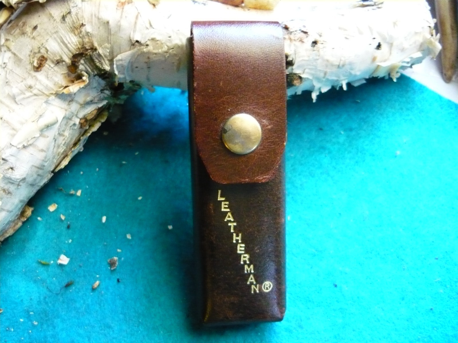 ***Leatherman Vintage Sheath for Original MULTI-TOOL USA***#1 dark brown