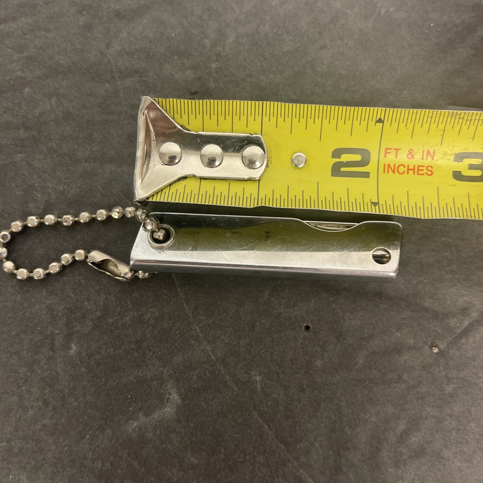 Vintage General Electric Pocket Keychain Knife Multi Tool Made In Korea