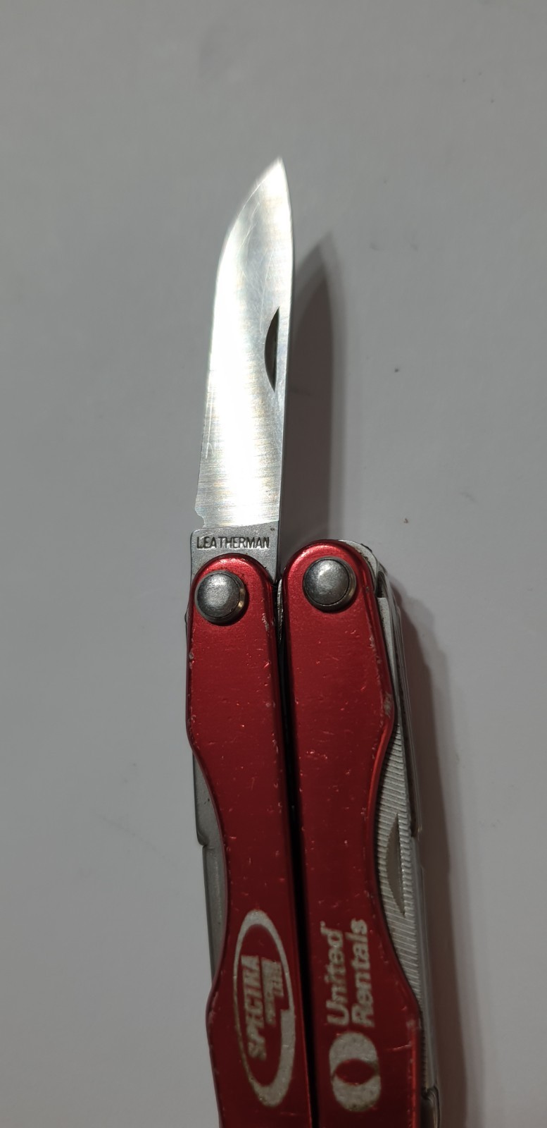 🔥 Leatherman Squirt E4 Stainless Multitool Red Rare Retired Condition