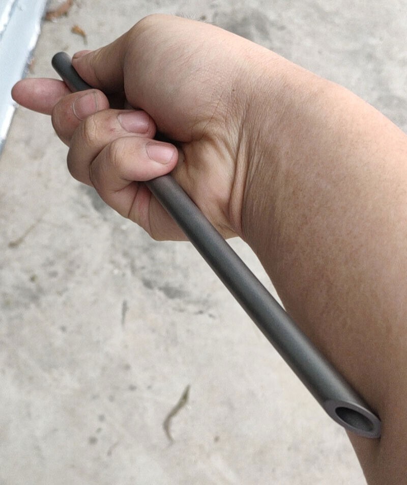 1pcs EDC TA1 Titanium Alloy Drinking Straw sucker Tableware 18cm/20cm Non Fade