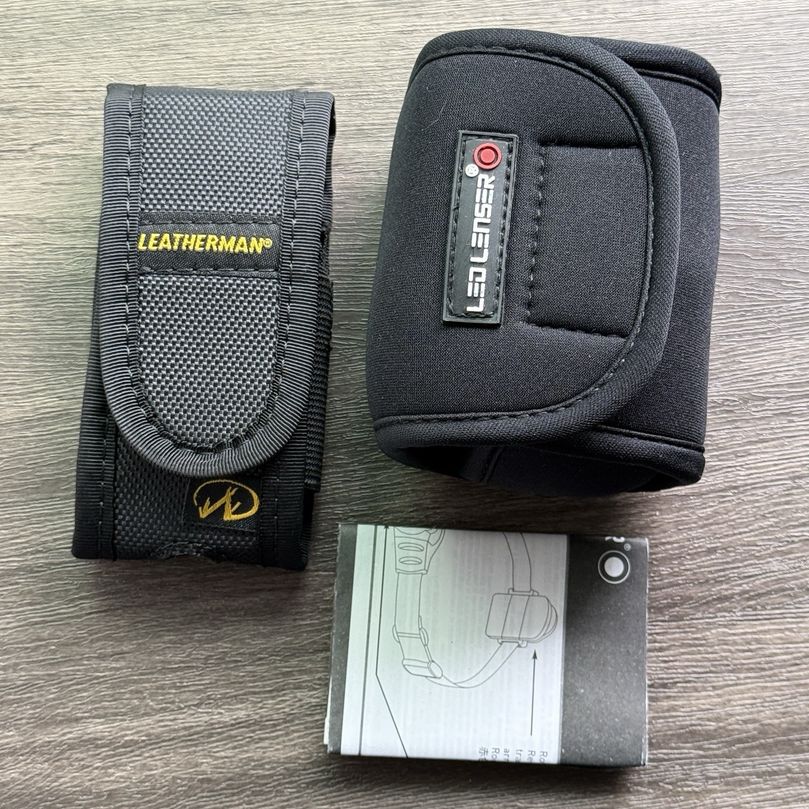 Leatherman Fuse Orange multi tool & Led Lenser H6 Headlight
