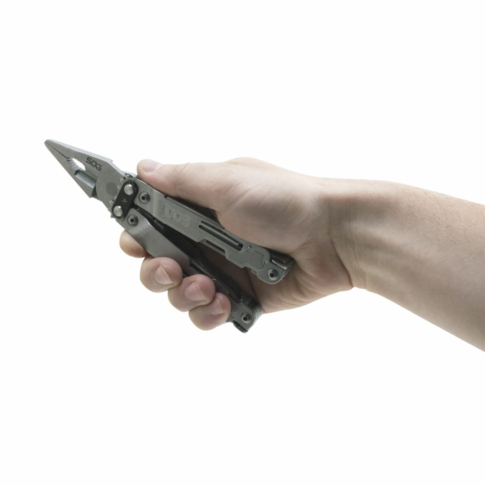 Heavy Duty Stainless Steel Multi-Tool with Nylon Sheath, 2 Knife Blades, Can/Bot