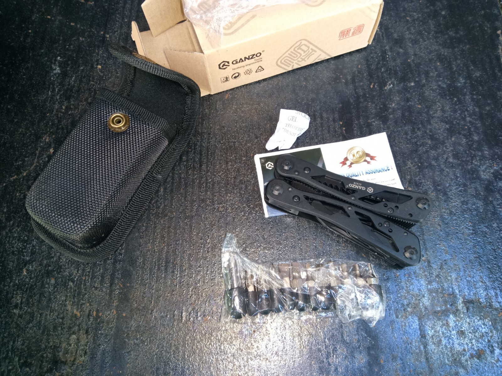 GANZO G202 Multi Pliers Multi Tool Toolkit Screwdriver Kit New US stock