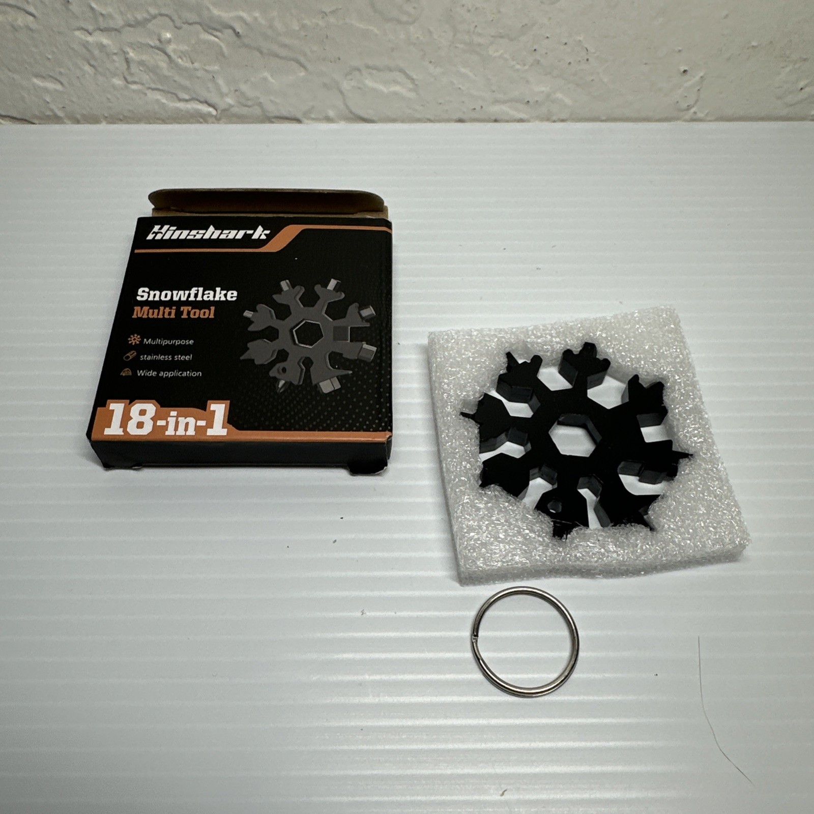 18-In-1 Snowflake Multitool – Camping Gadgets