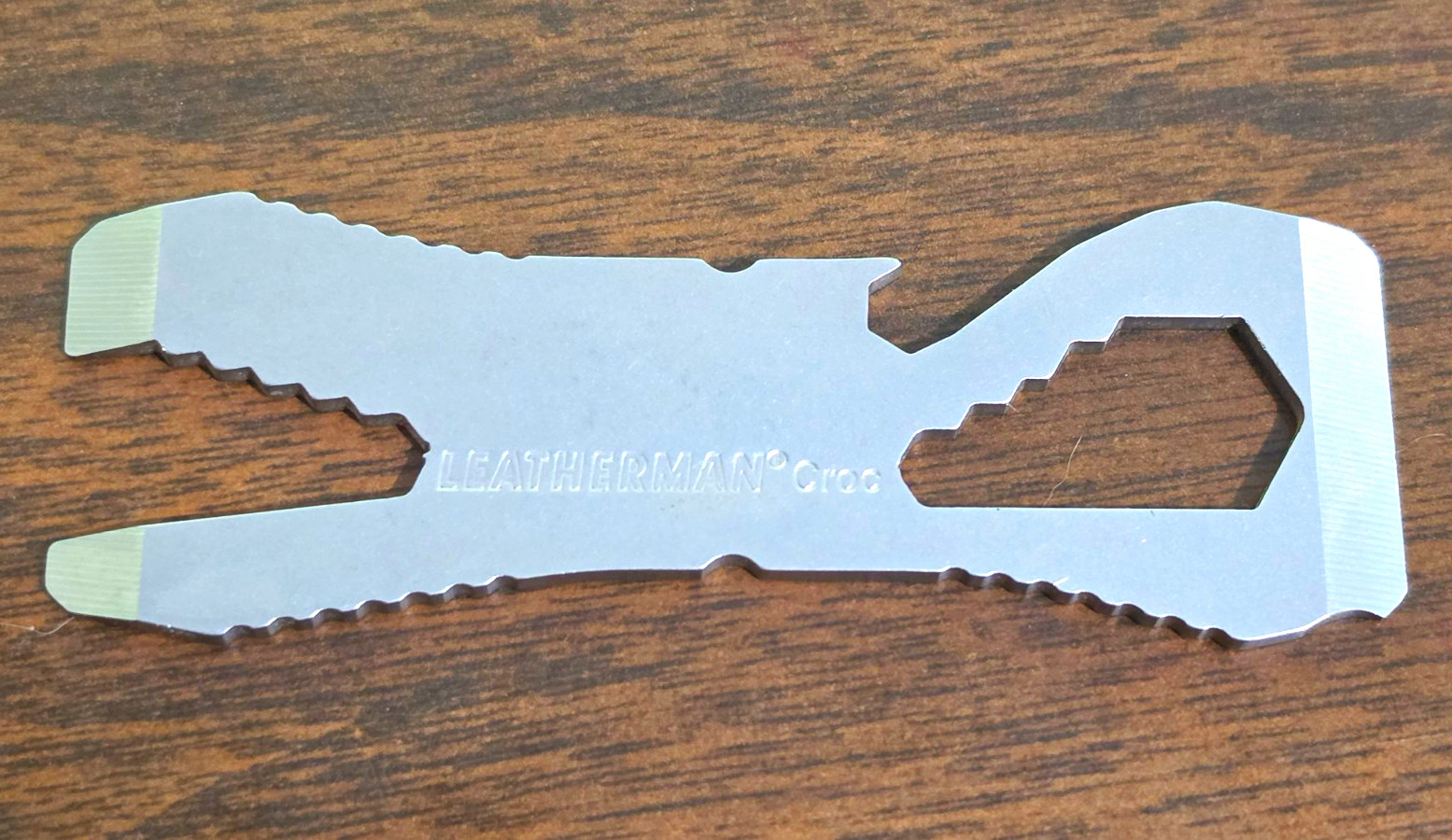 Leatherman Croc Pocket Multitool Discontinued Stainless Pry Wrench Bottle Opener