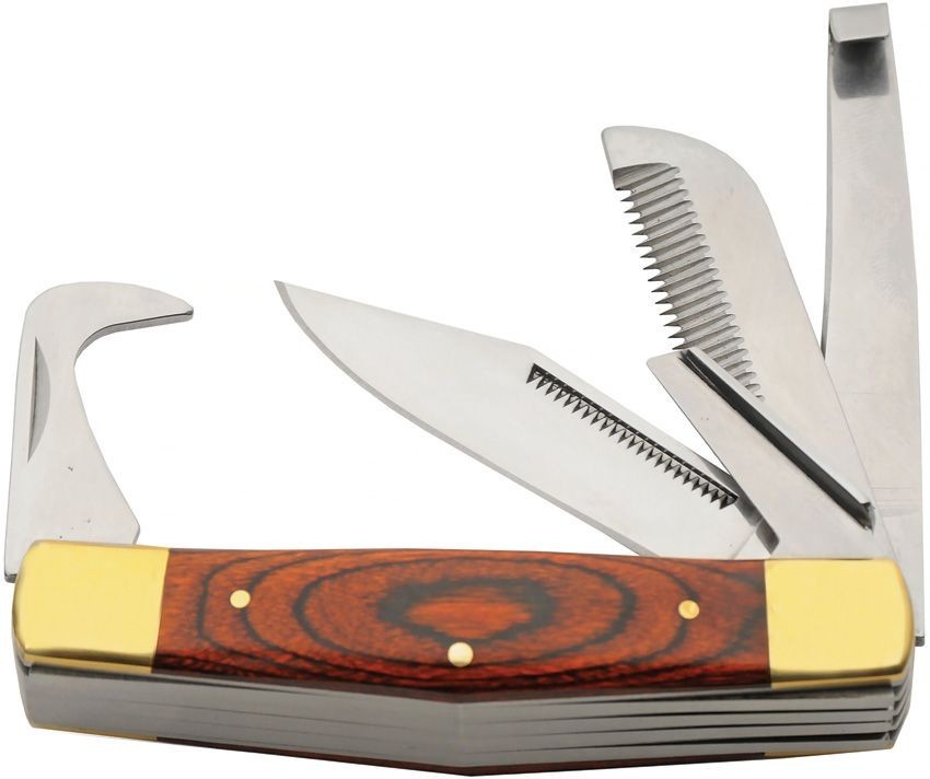 Rite Edge Horseman’s Multitool 5 Tools For Horseman Maintenance Pakkawood Handle