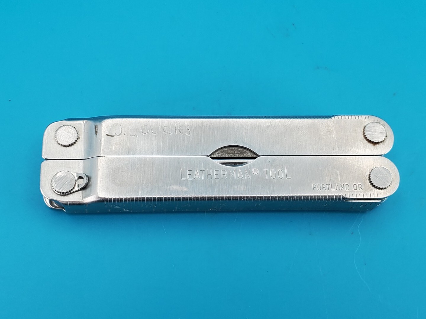 Leatherman PST 2 Multi Tool! 05/97 date stamp! With Sheath! J. LOUCKS