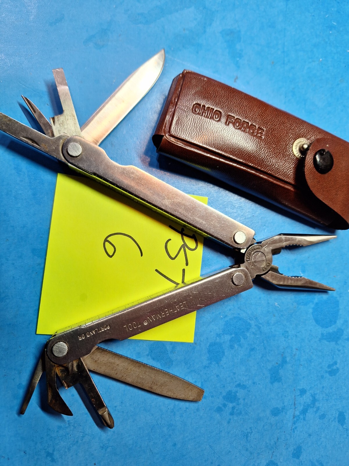 1 LEATHERMAN ORIGINAL PST Multi Tool DATE 0697 EXCELLENT LOT PST6