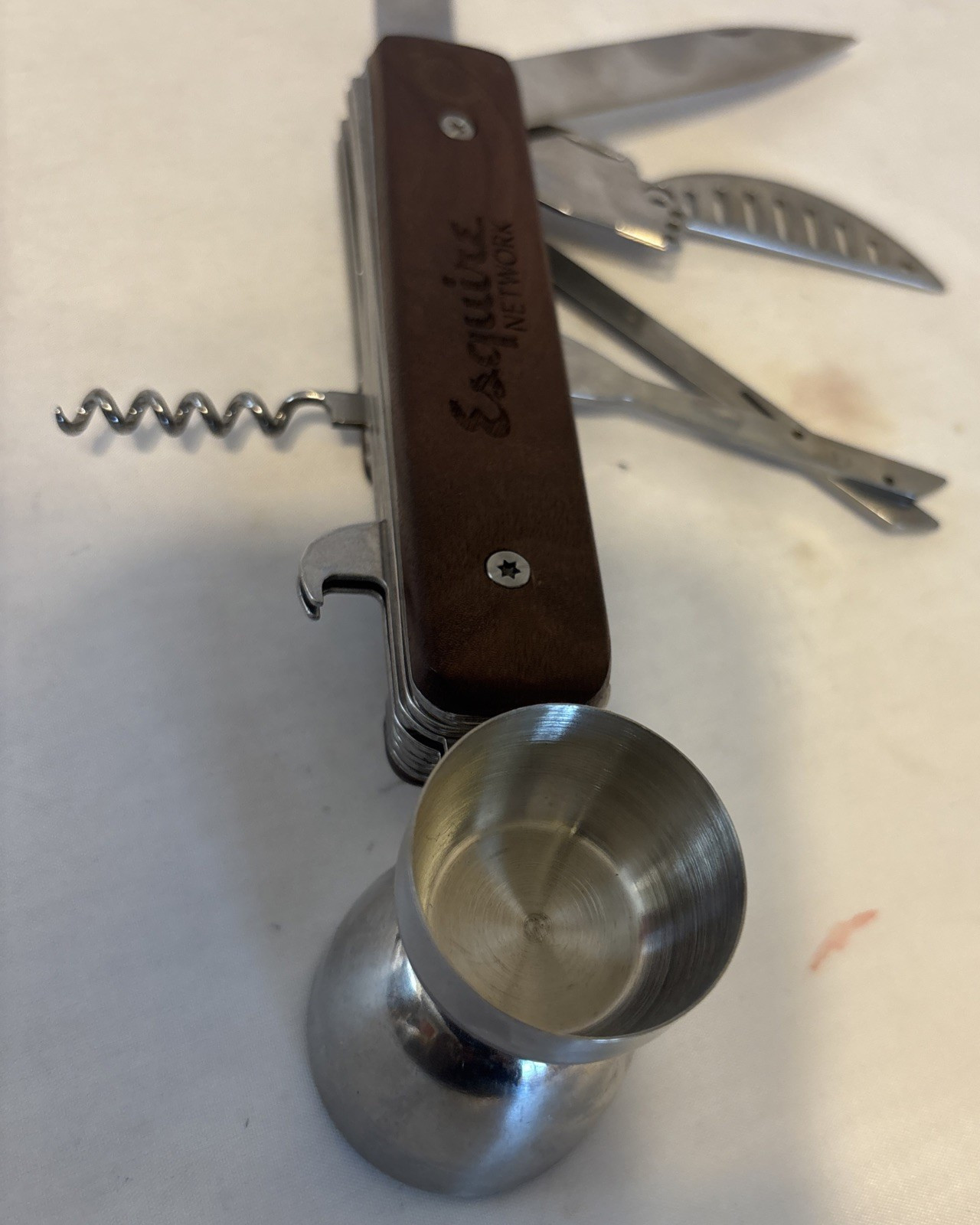 Esquire Network 9 IN 1 COCKTAIL MULTI TOOL, BARTENDER MUST HAVE KITCHEN ITEM