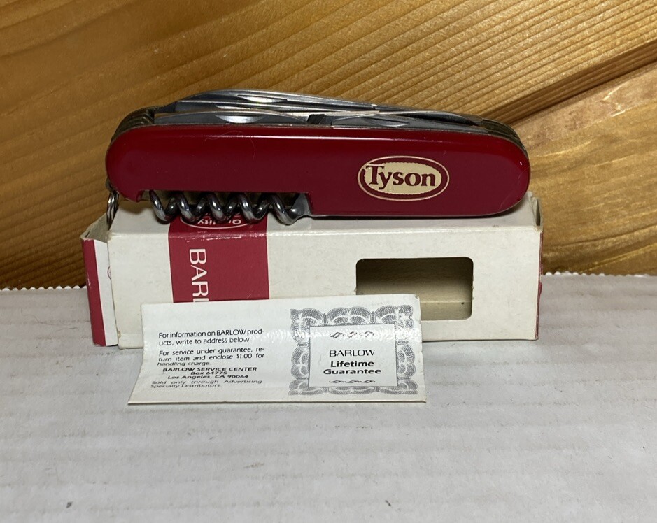 Barlow Germany Multitool Knife Advertising Tyson