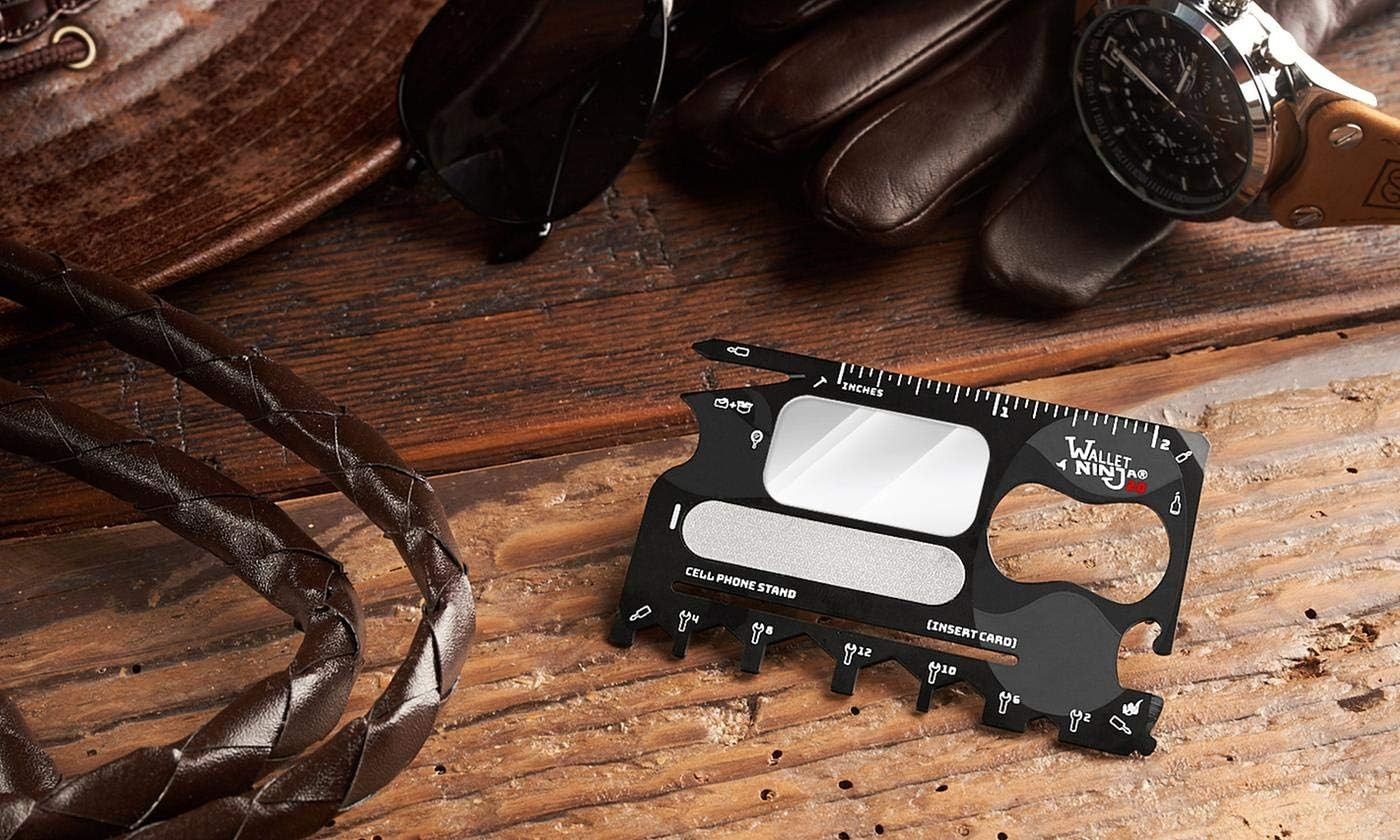2.0 (Advanced 20-In-1 Multitool, Now with Mirror + Nail File) Available in Black