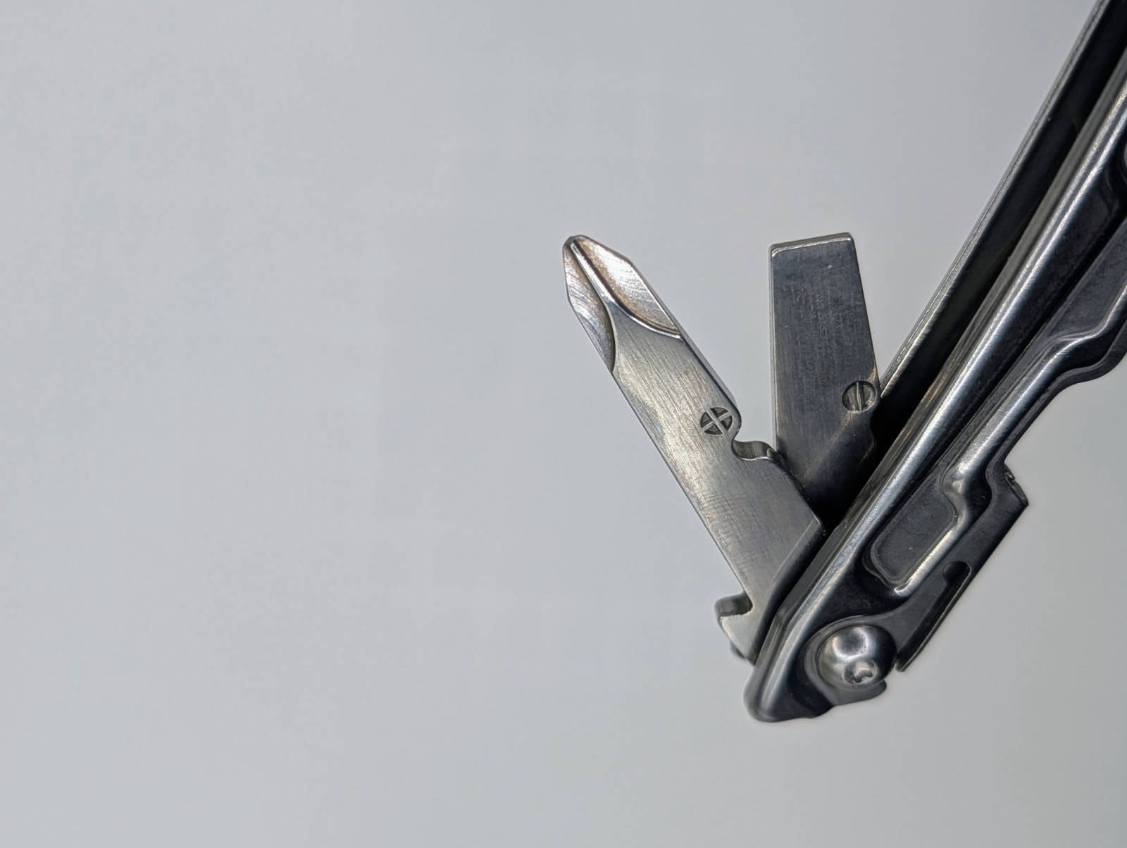 LEATHERMAN BOLSTER 13 TOOL STAINLESS STEEL MULTI-TOOL, EXCELLENT CONDITION!