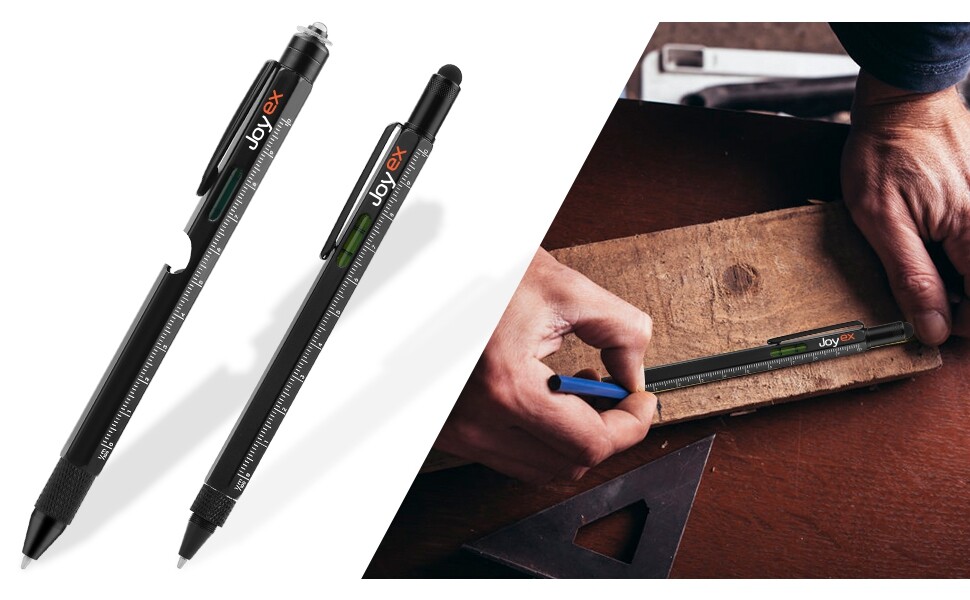 Multitool Pen Set Gift for Men, Gift for Dad, Pen with LED Light, Touchscreen