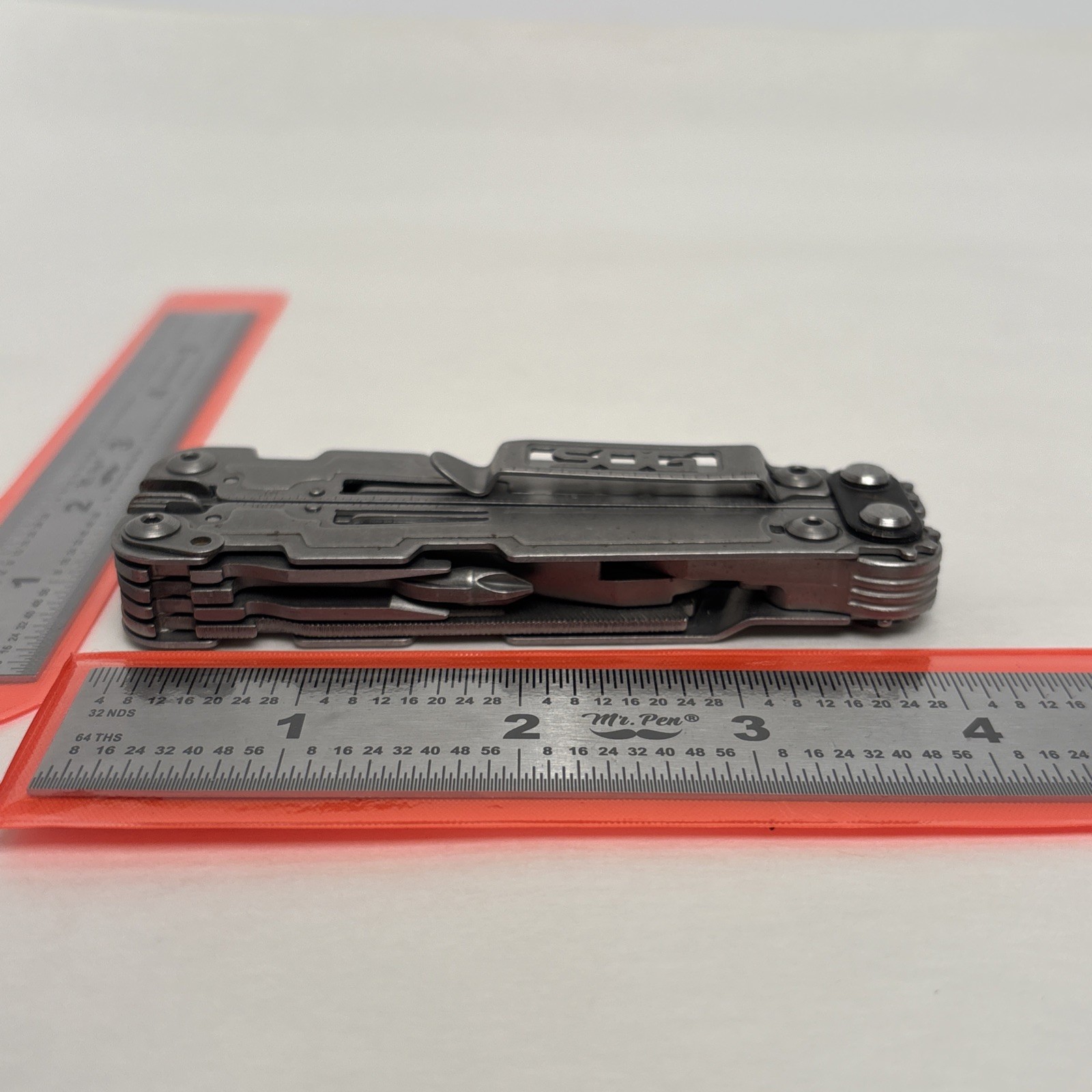 SOG PowerAccess Multi Tool w/ Hex Bit Kit & Sheath Stainless EDC Pliers Knife