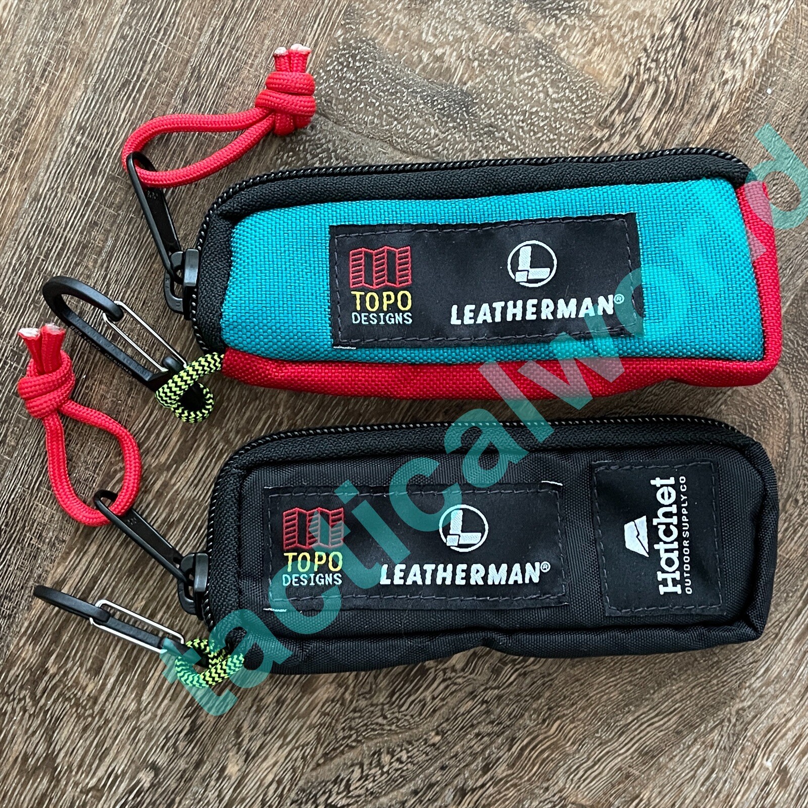 Limited edition, Leatherman Topo Designs X Skeletool & Hatchet Outdoor. Set of 2