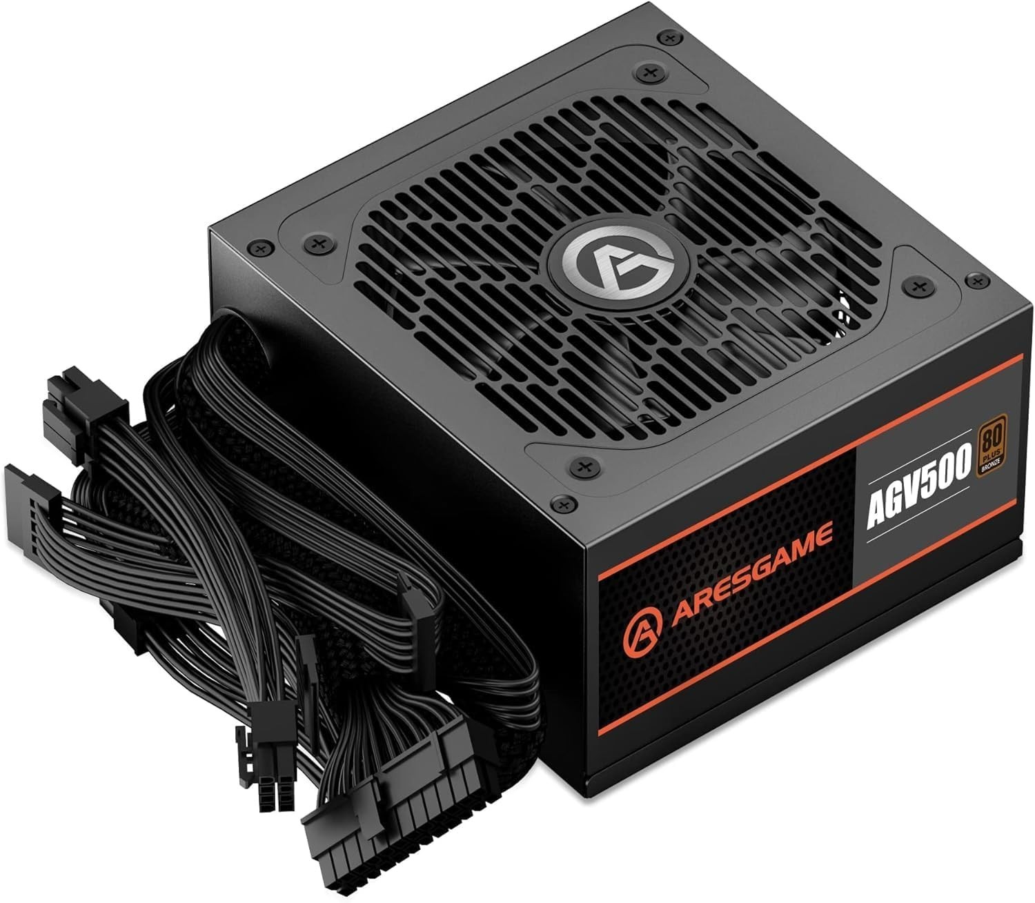 Series 500W Power Supply, 80 Plus Bronze Certified, Non Modular Power Supply