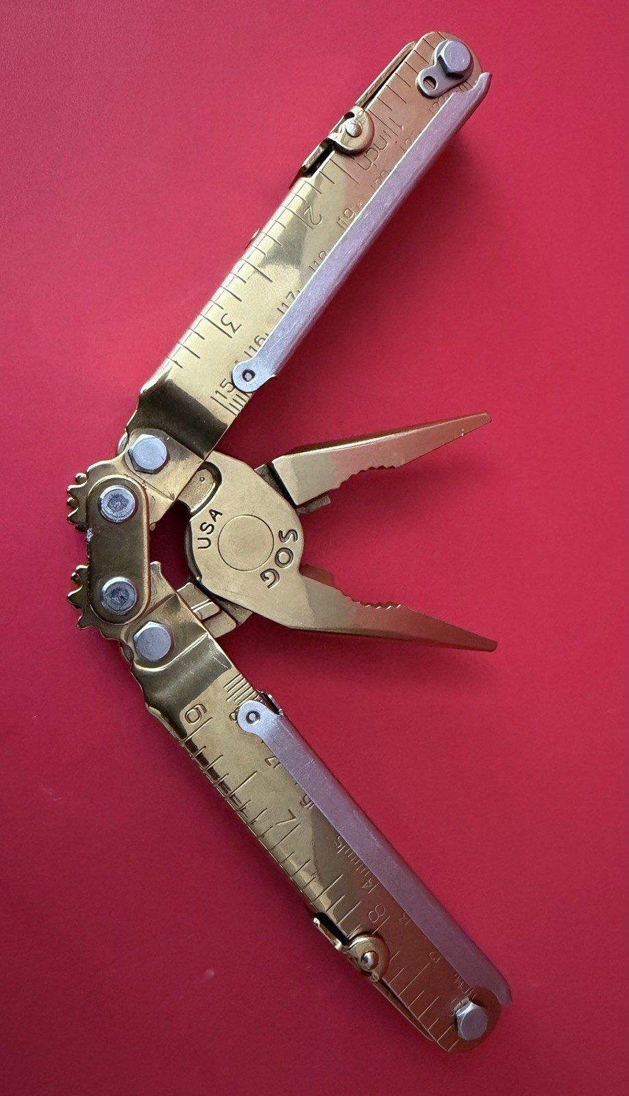 SOG Powerlock T60 TiNi Made In USA Multitool