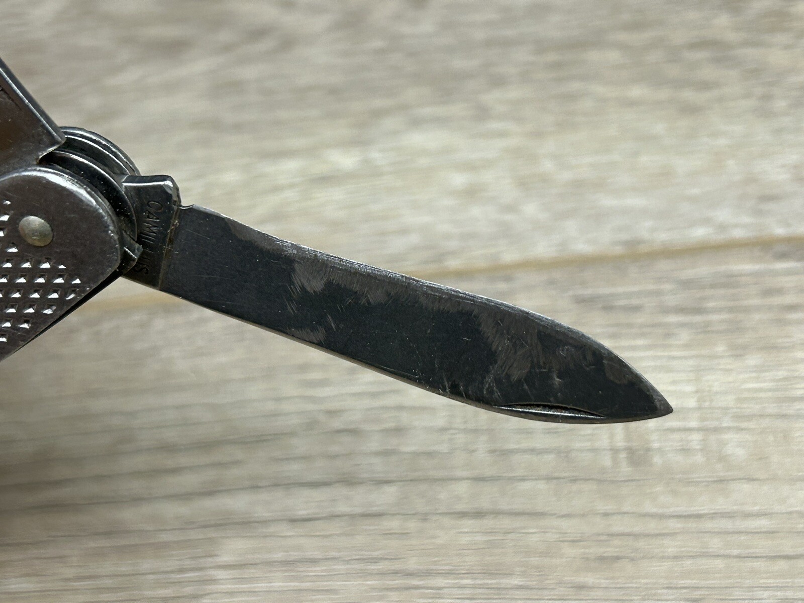 Vintage 1978 Camillus Stainless Steel Multi Tool Pocket Knife USA