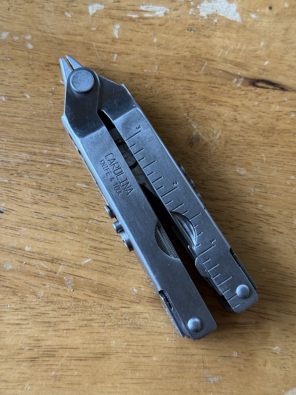 Carolina Knife & Tool Company Multitool Pliers Knife Folding Used Branded