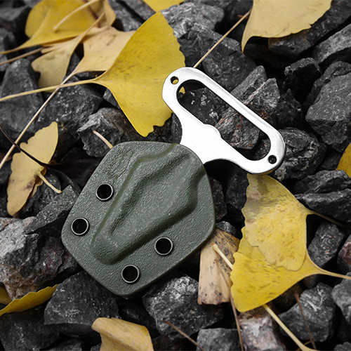 Stainless Steel Wrench Bottle Opener Tactical Key Chain Ring Crowbar Pry bar