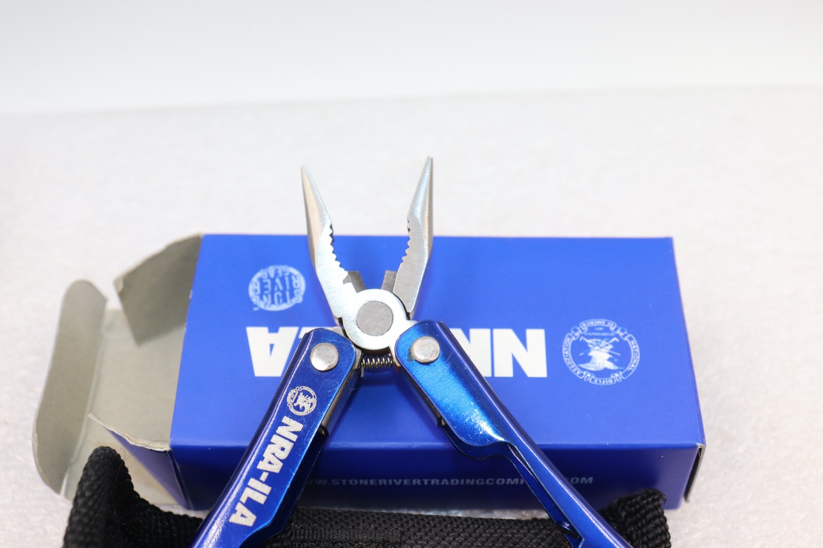 NRA Promo Knife and Multi – Tool Blue In Nylon Case