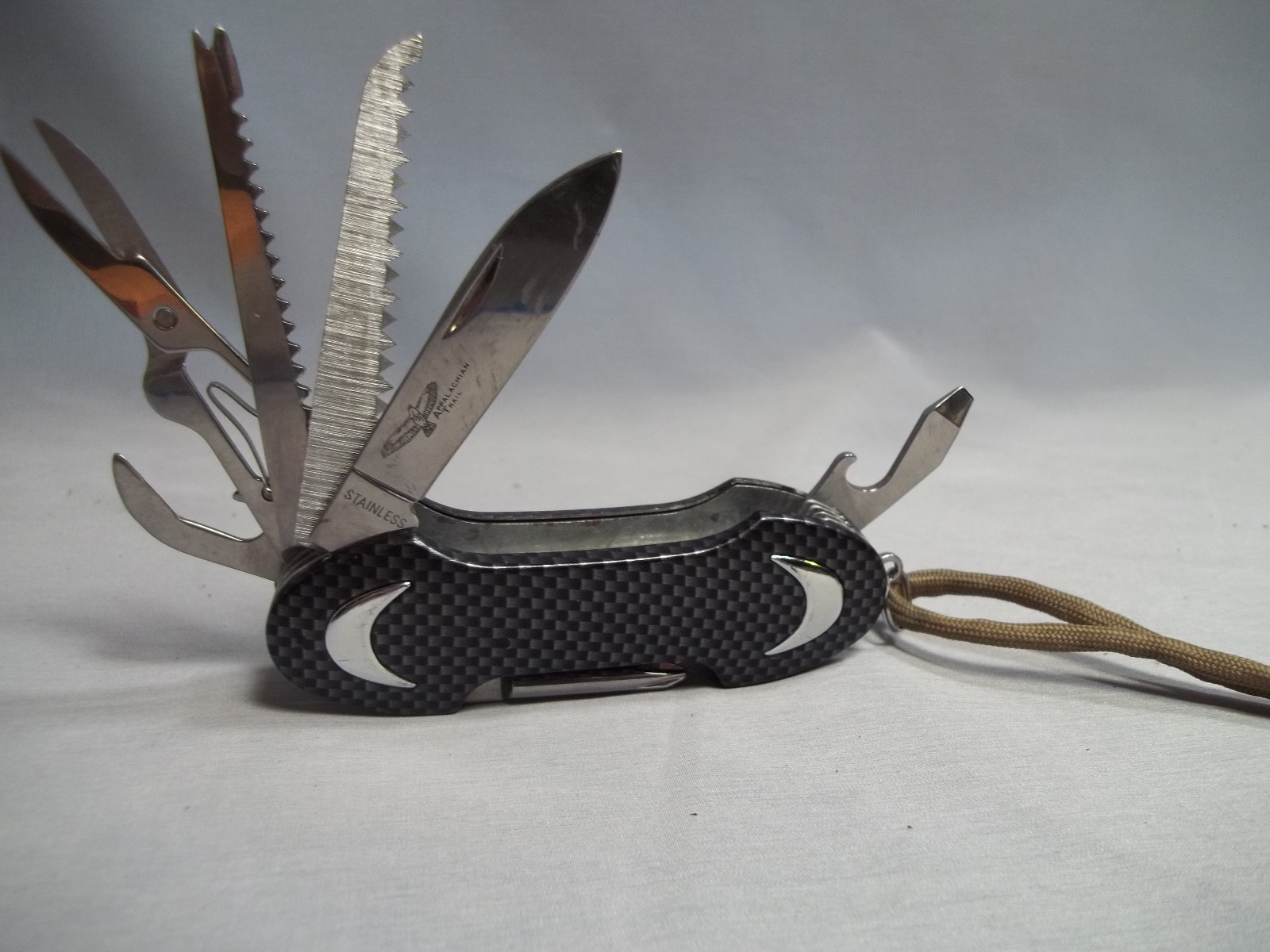 Appalachian Trail Camper Knife Multitool 10 function