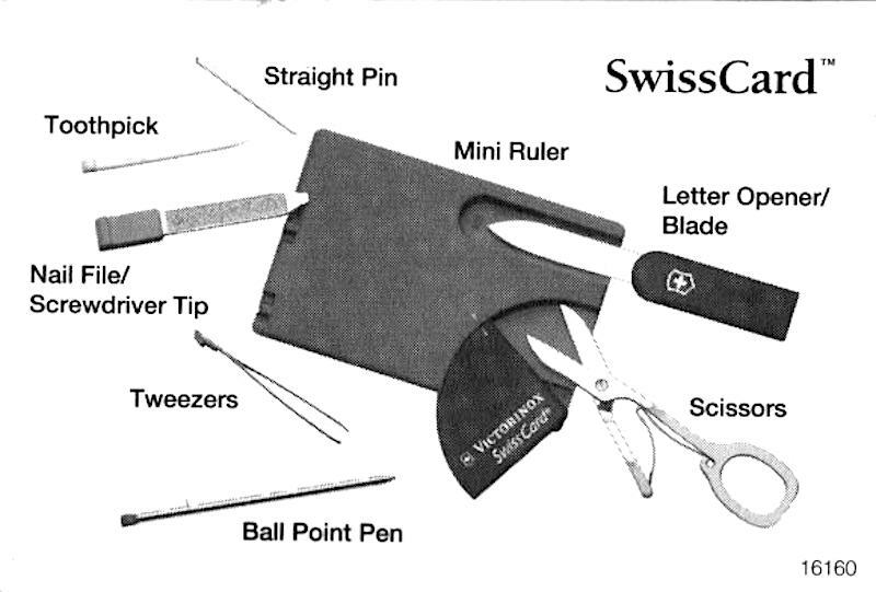 VICTORINOX® SwissCard Sapphire – Made in SWITZERLAND